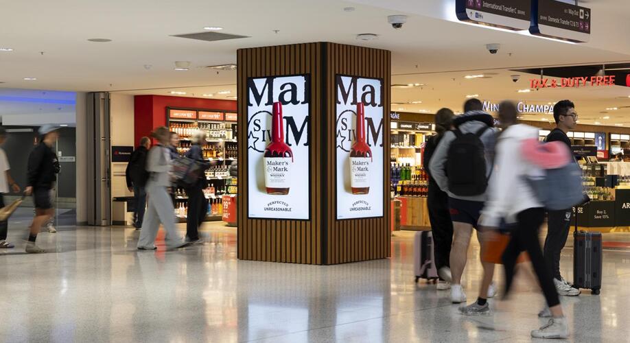 悉尼機(jī)場(chǎng)廣告